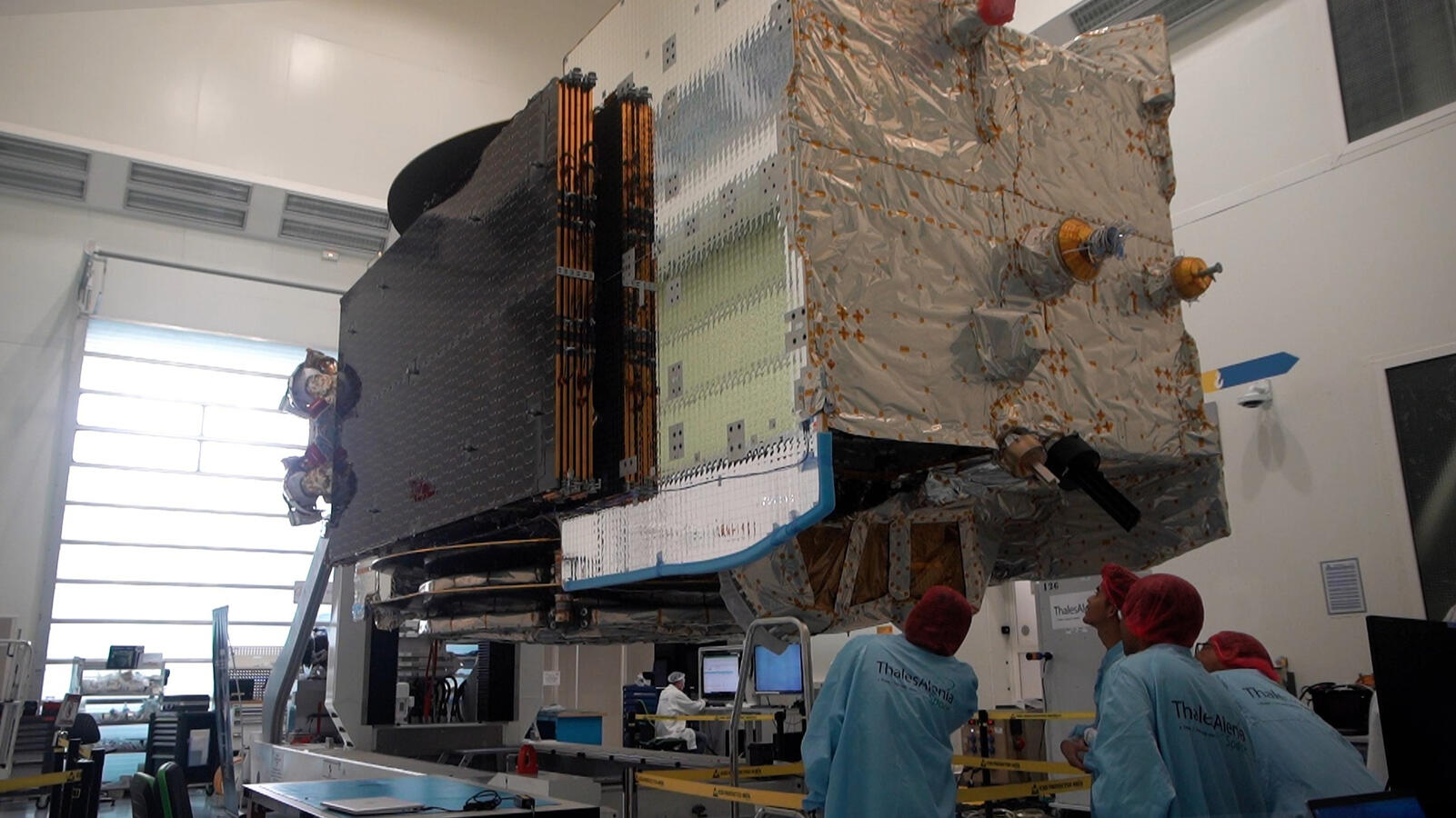 Satelit Nusantara Tiga Dari Indonesia Menatap Antariksa (2023) Indonesia Client: PT. Pasifik Satelit Nusantara Music: Chrome Cosmic Re-recording Mixer: Garren Hayes